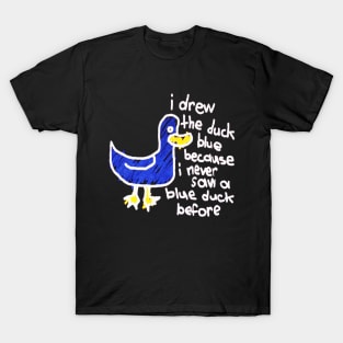 Billy Madison blue duck T-Shirt